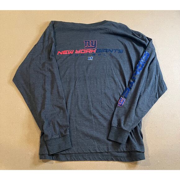 New York Giants Long Sleeve Shirt - NFL Team Apparel- Size 2Xl - Picture 1 of 2